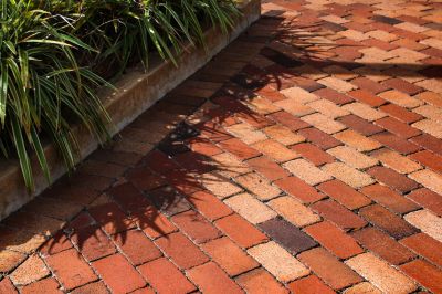 Traditional Brick Paver Patio